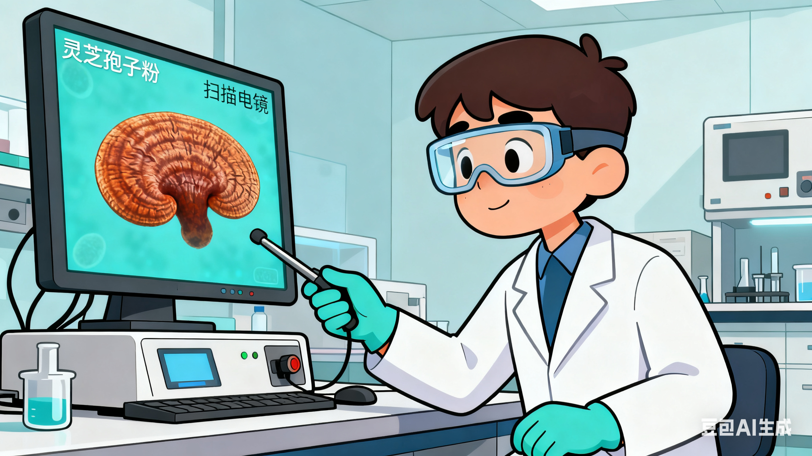 传统药材的现代科技赋能：扫描电镜在灵芝孢子品质控制中的应用